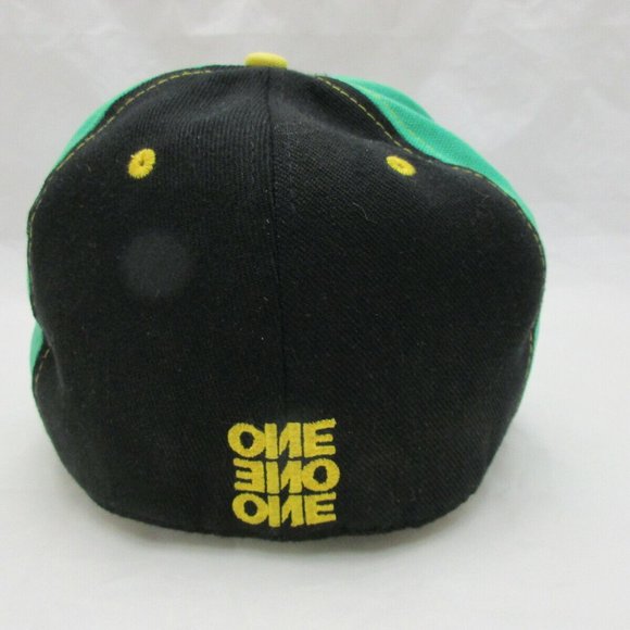 Grassroots 420 Limited Edition One One One Jamaica Hat Size 7 1/8 Green & Black - Picture 4 of 10